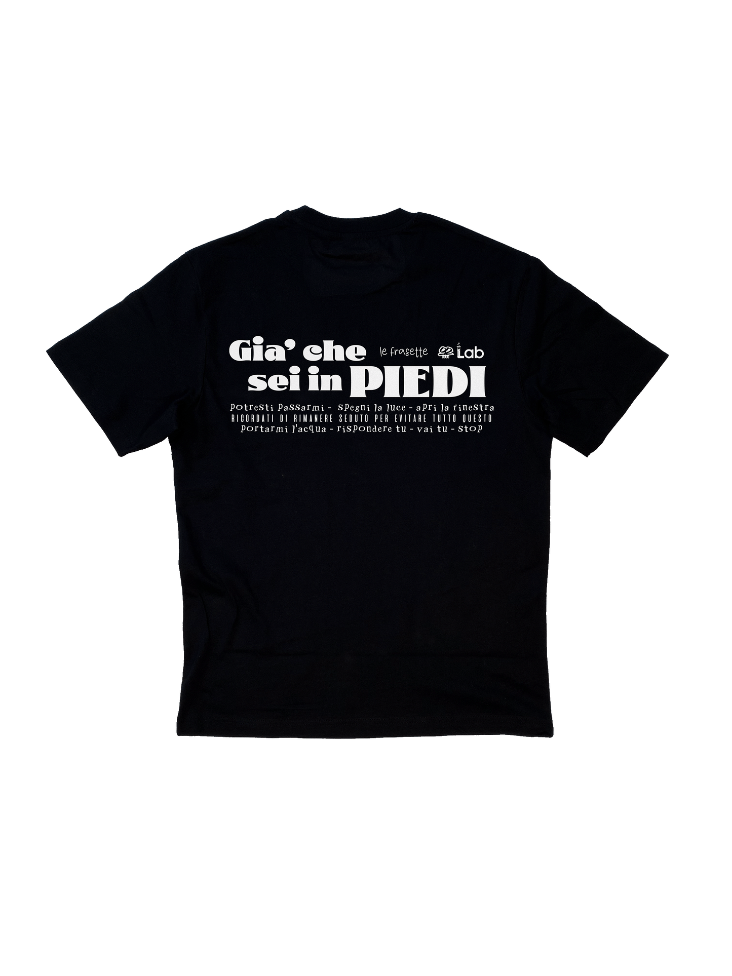 GIA' CHE SEI IN PIEDI - BLACK