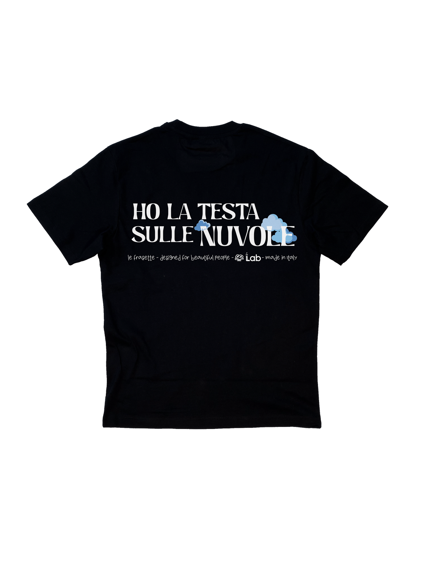 HO LA TESTA SULLE NUVOLE - BLACK
