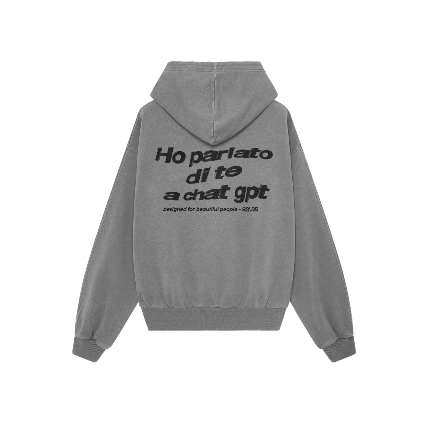 HO PARLATO DI TE A CHAT GPT - GRAY