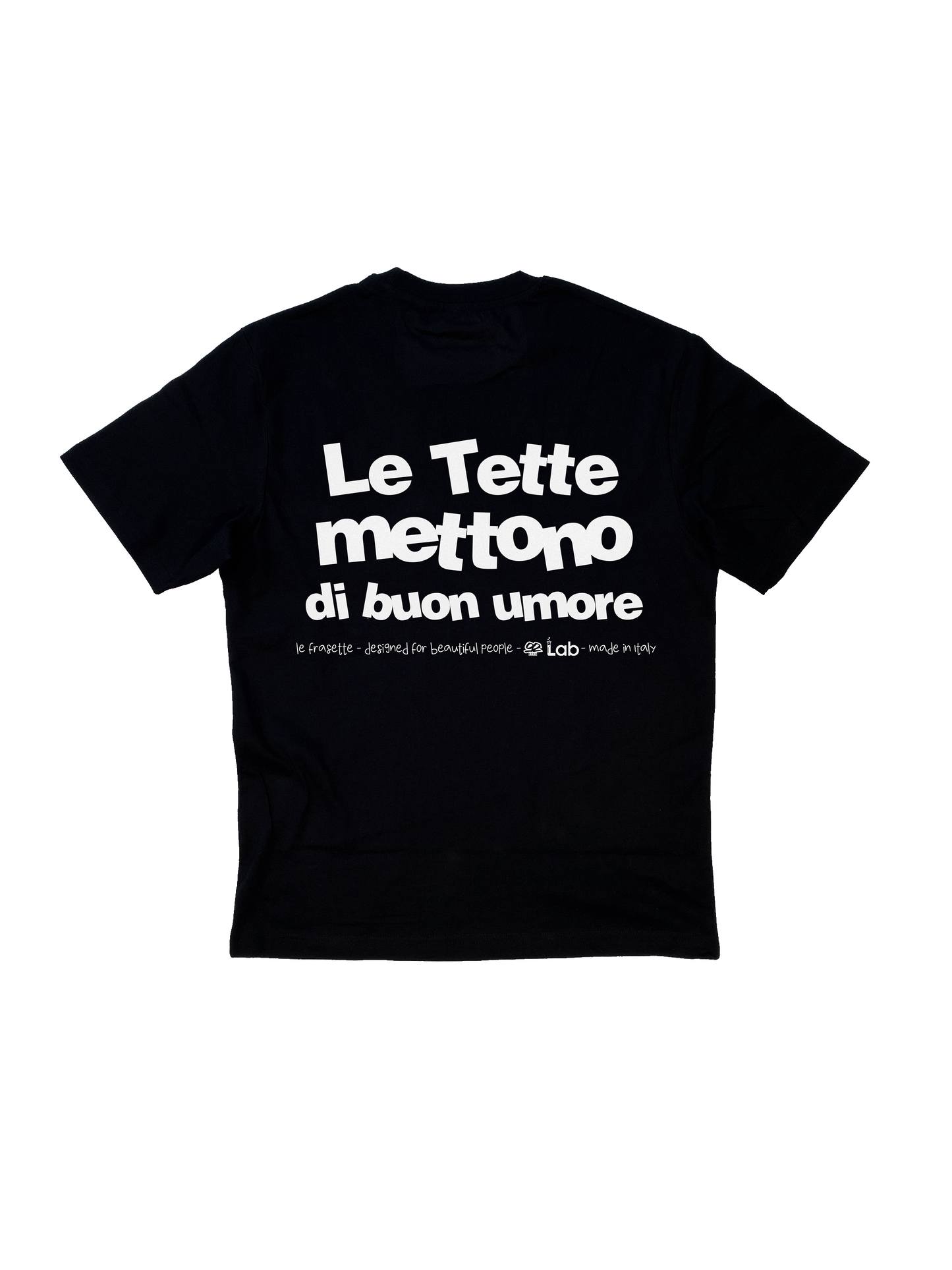 LE TETTE METTONO DI BUON UMORE - BLACK