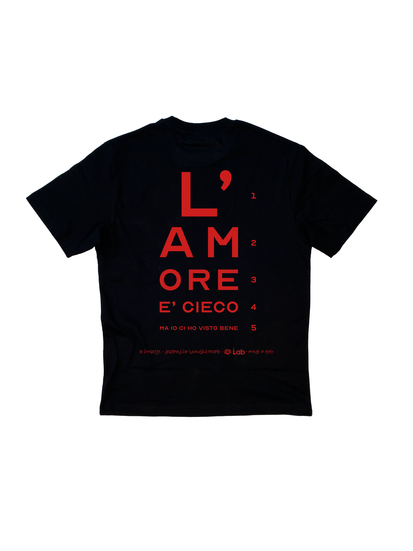 L'AMORE E' CIECO - BLACK