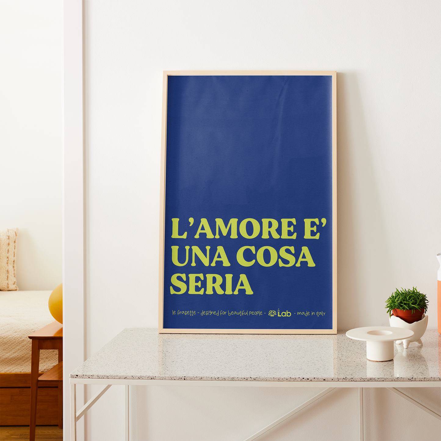L'AMORE E' UNA COSA SERIA- 30X40