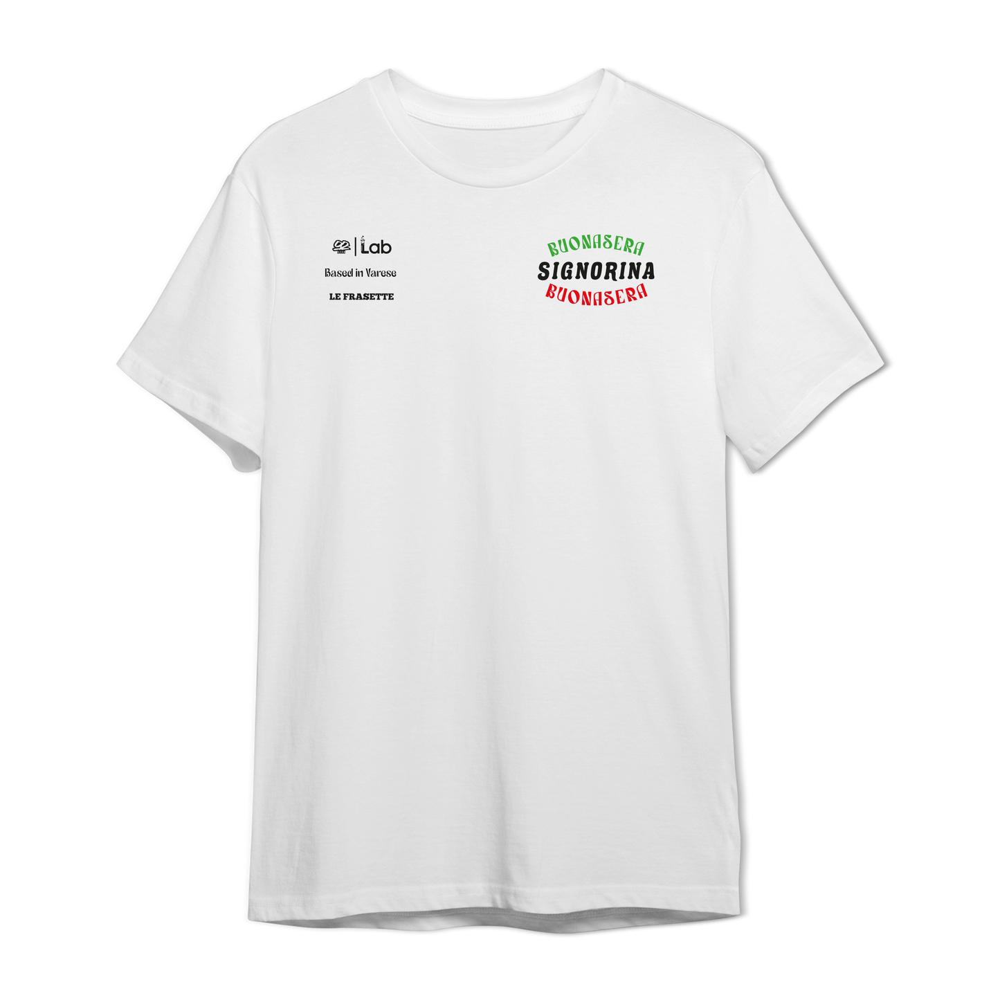 Maglia buonasera white