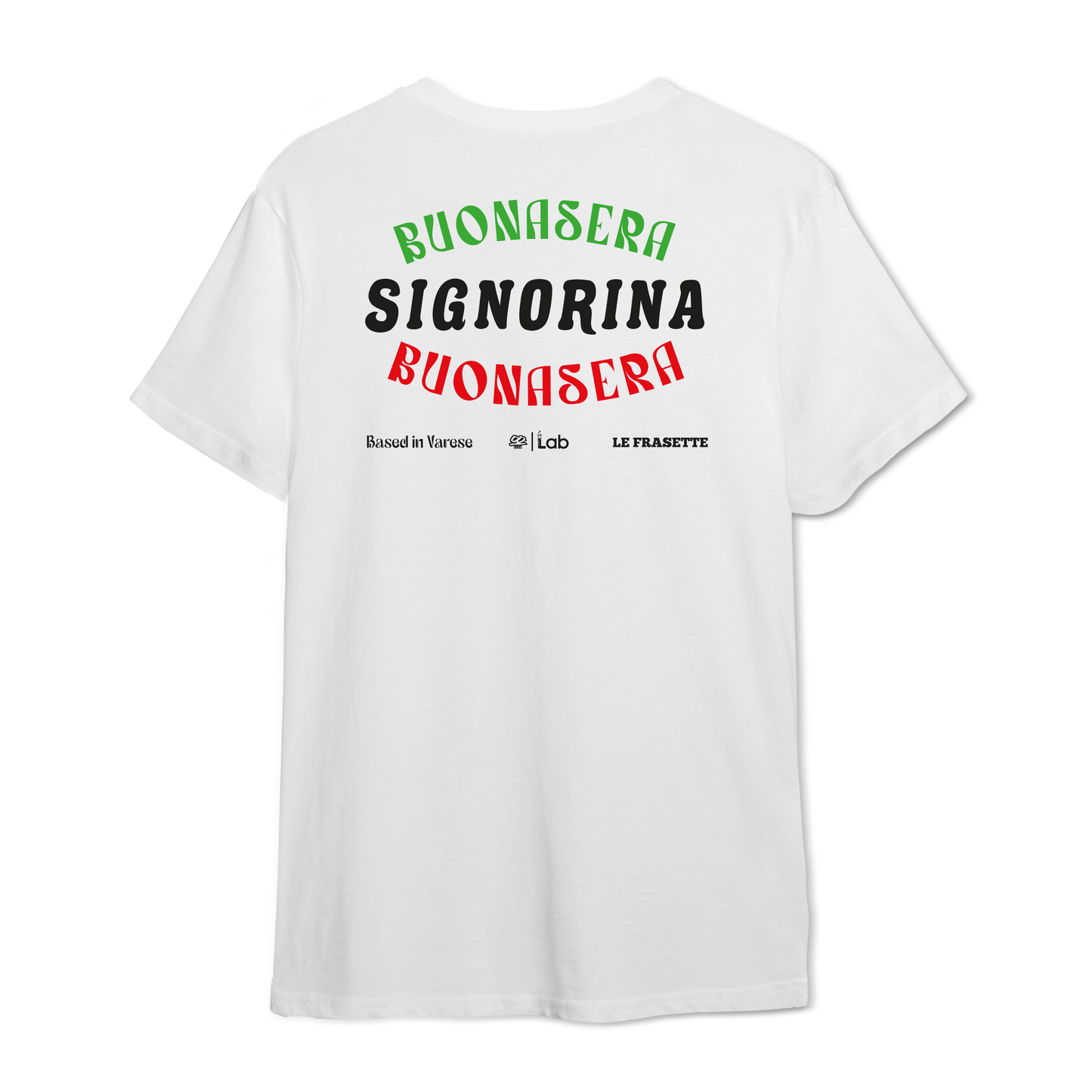 Maglia buonasera white