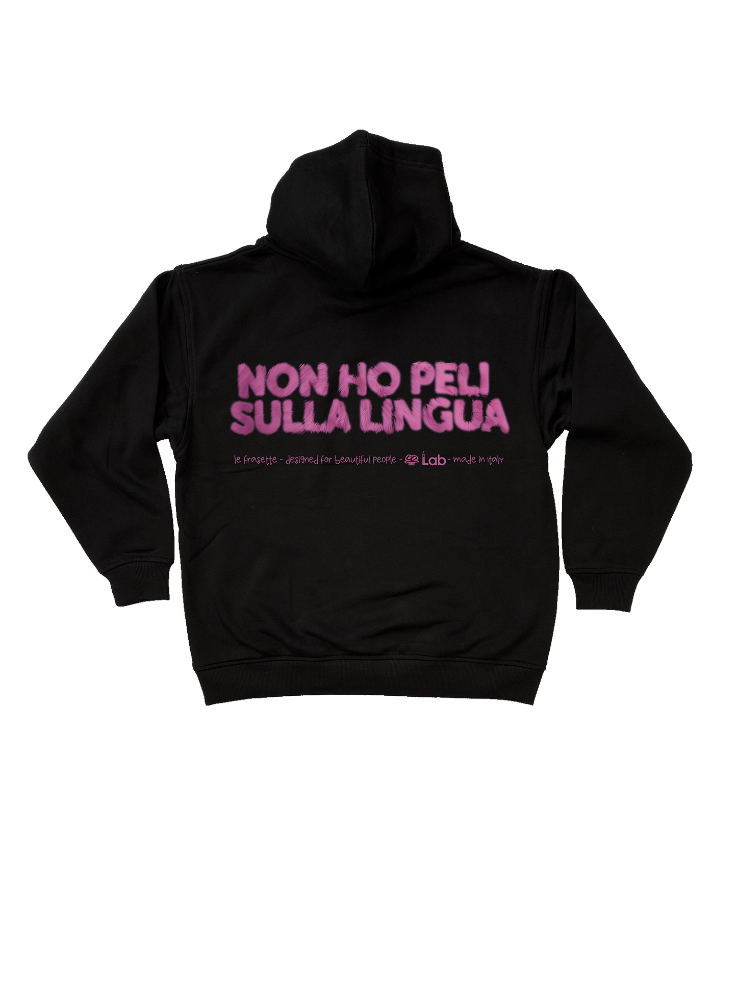 NON HO PELI SULLA LINGUA - BLACK