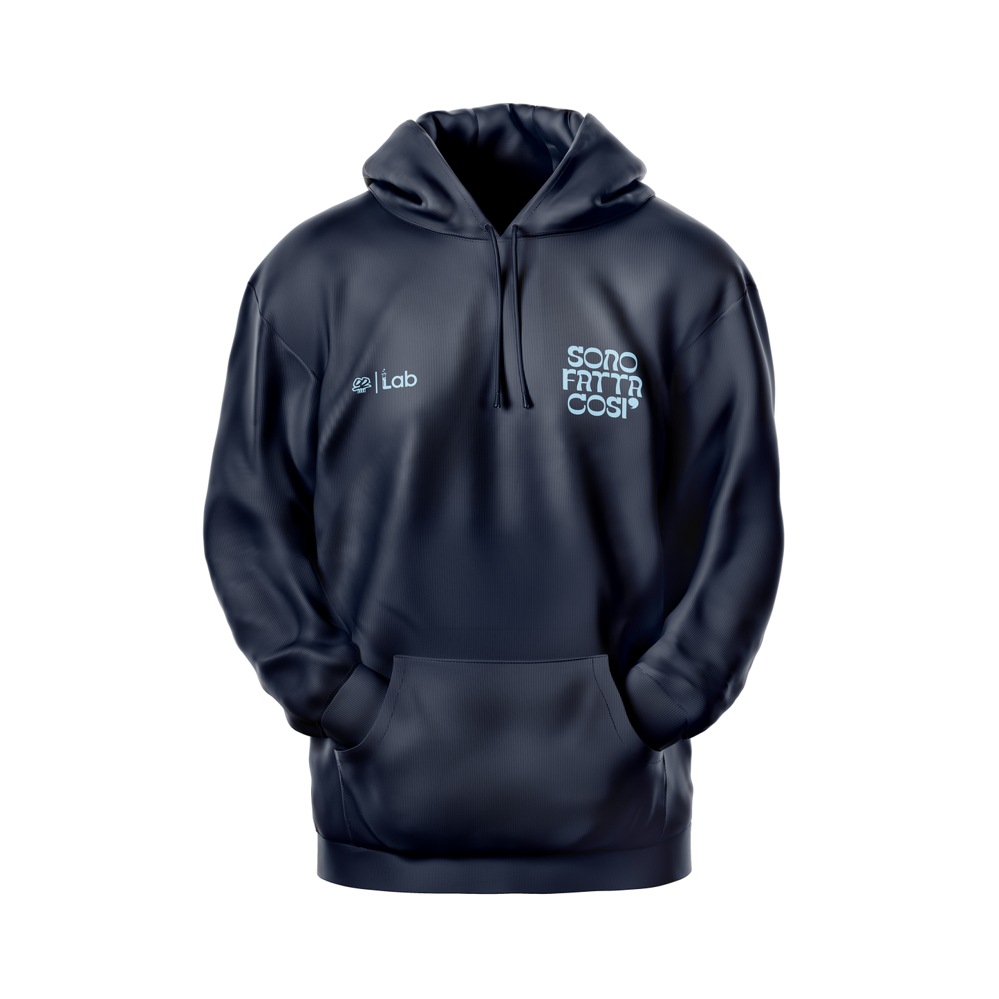 HOODIE SONO FATTA COSI' NAVY