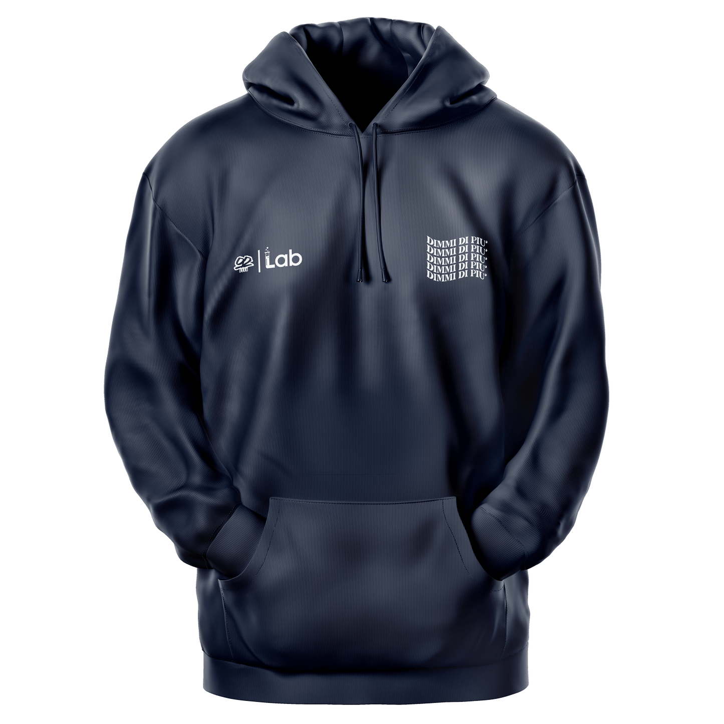 HOODIE DIMMI DI PIU' NAVY