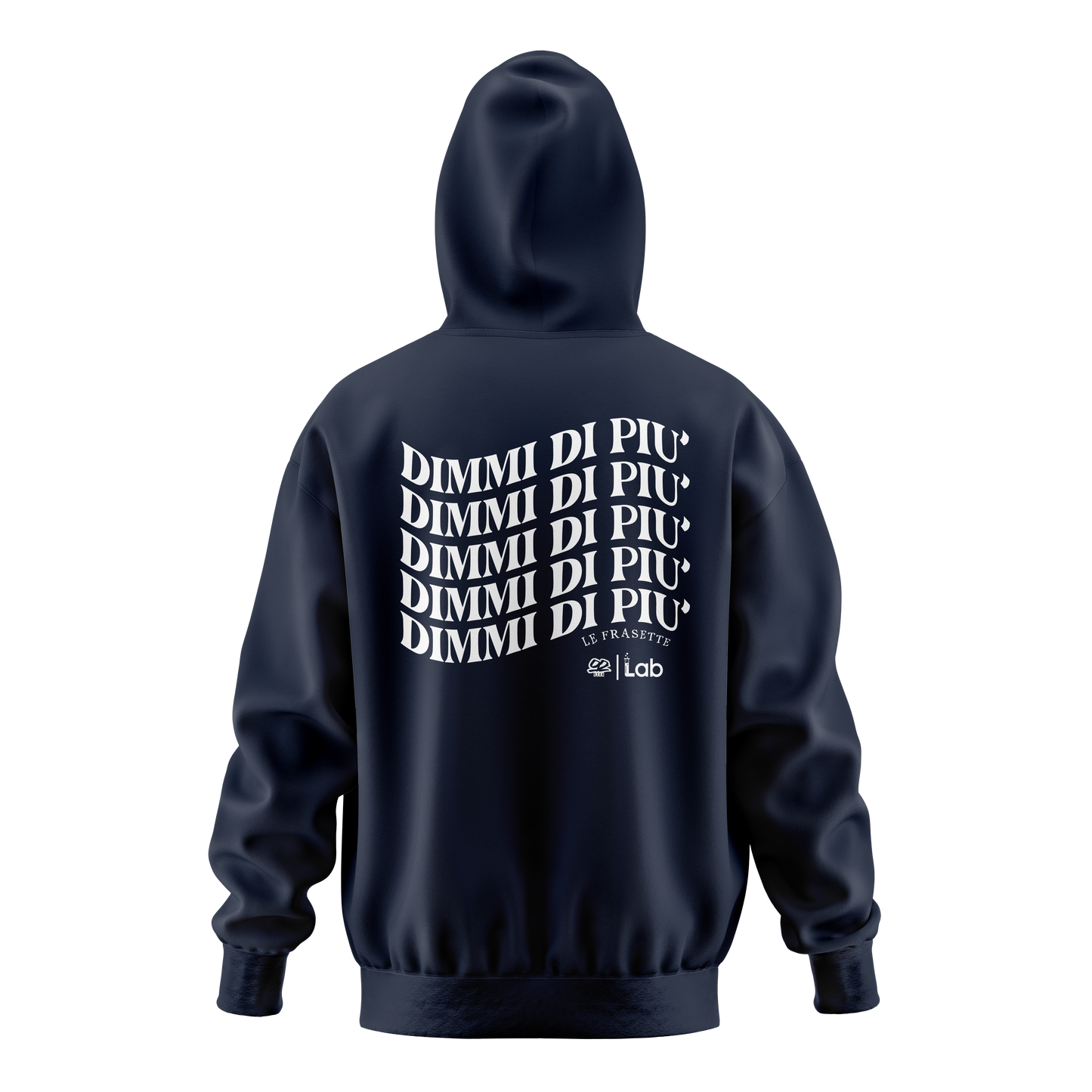 HOODIE DIMMI DI PIU' NAVY