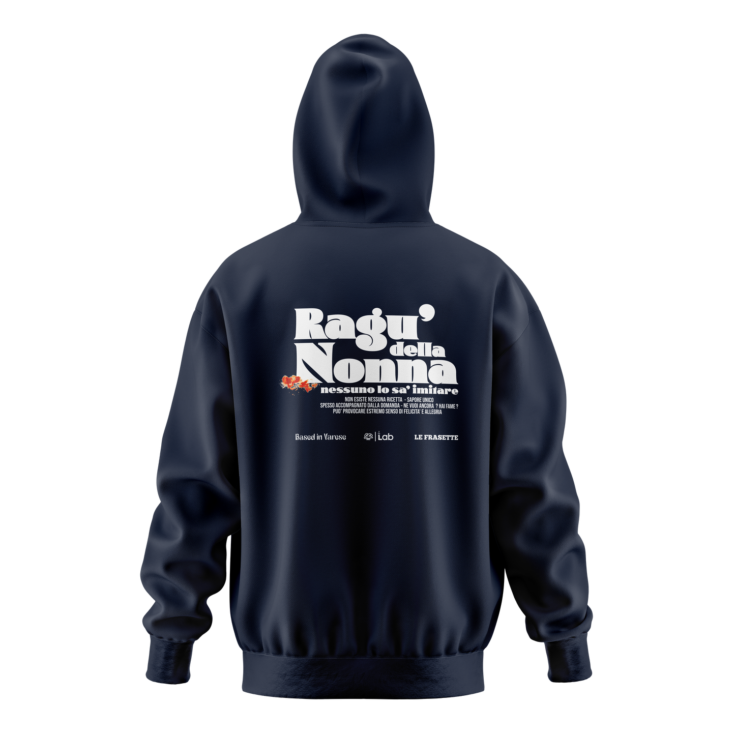 HOODIE RAGU' DELLA NONNA NAVY