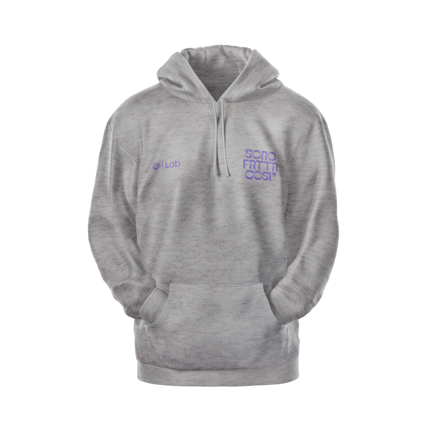 HOODIE SONO FATTA COSI' GRIGIO