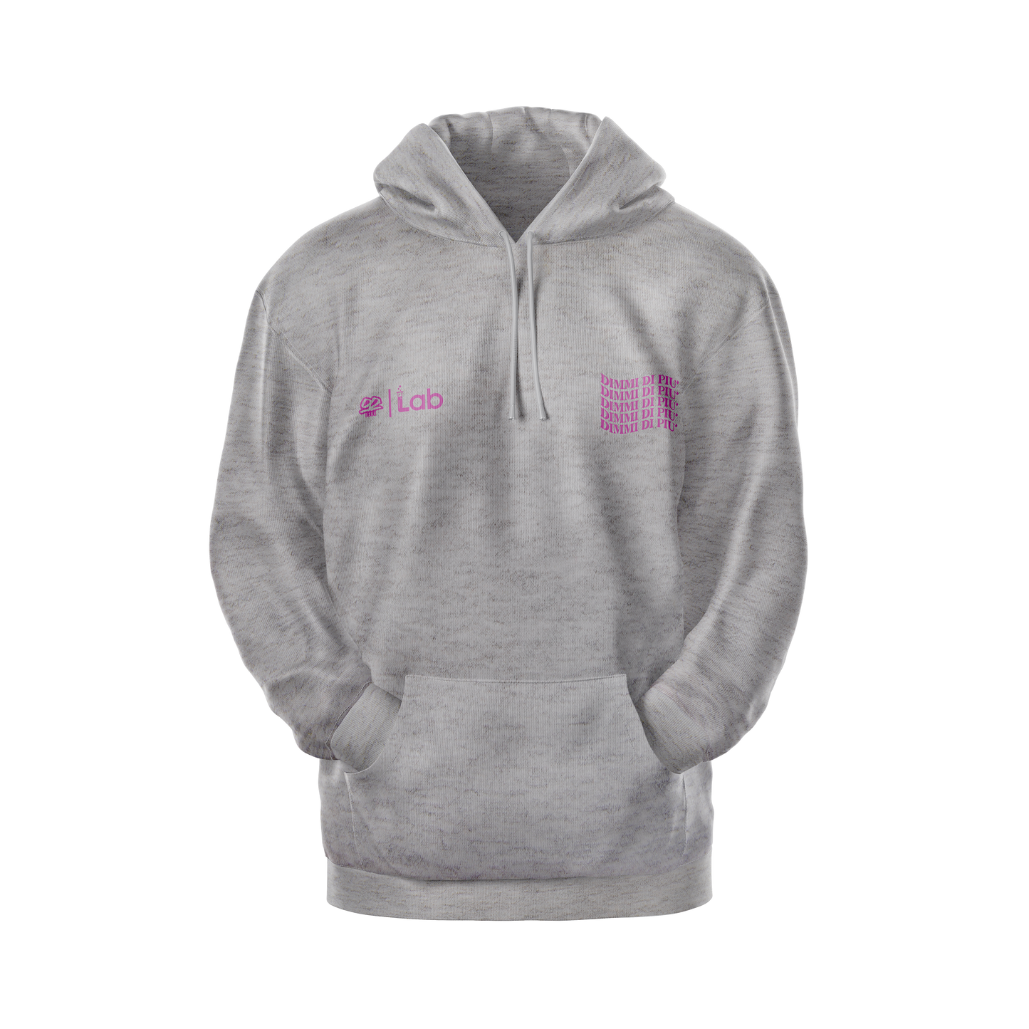 HOODIE DIMMI DI PIU' GRIGIO