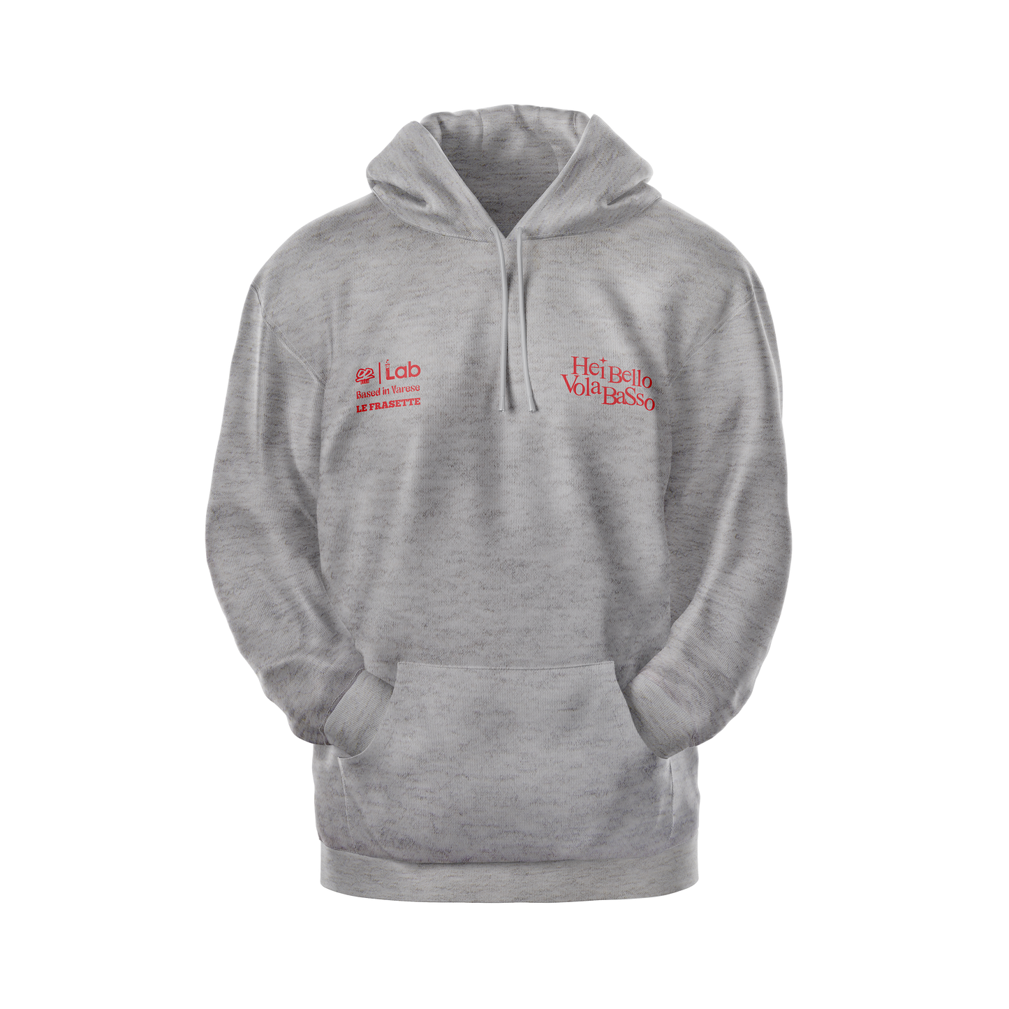 HOODIE HEI BELLO GRIGIO