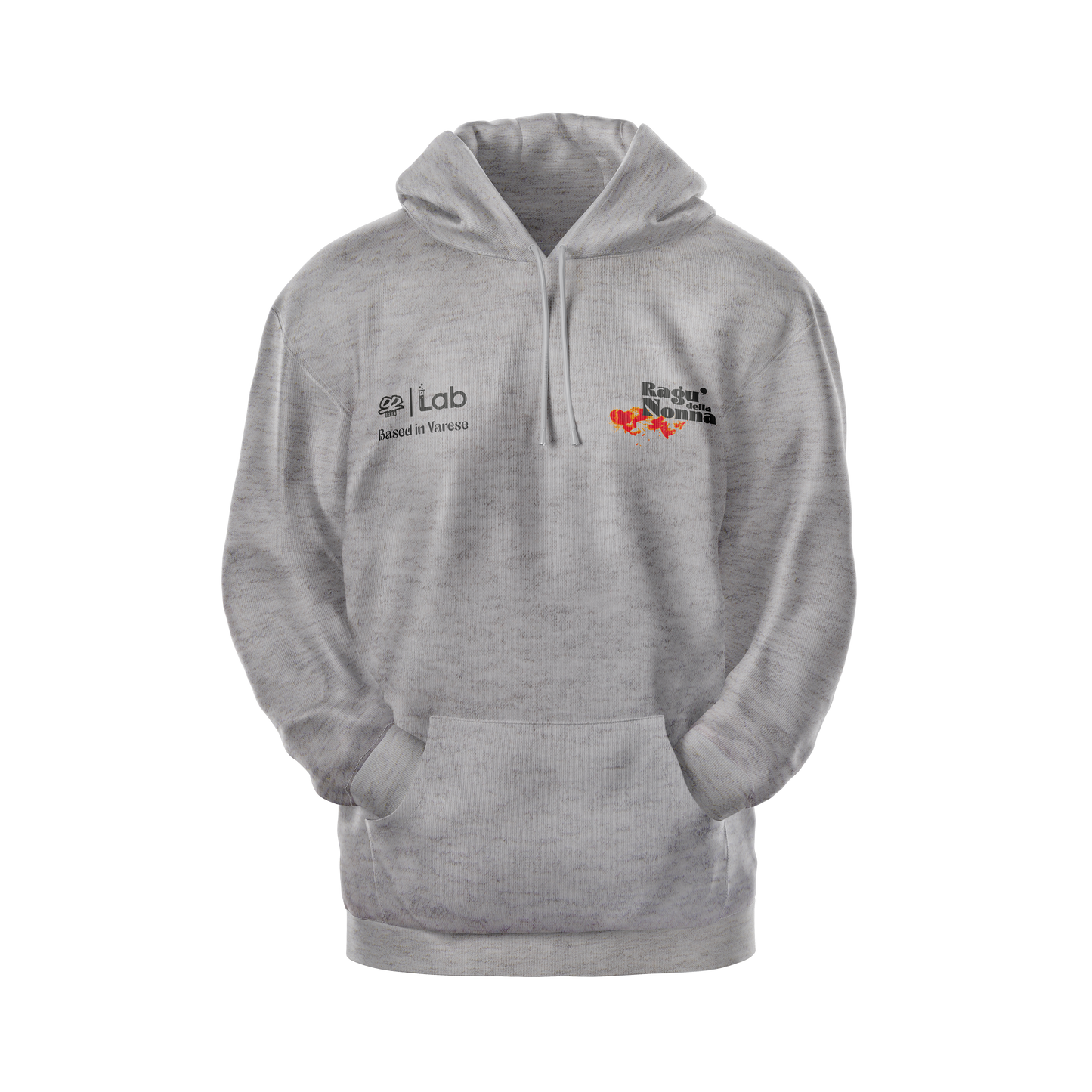 HOODIE RAGU' DELLA NONNA GRIGIO