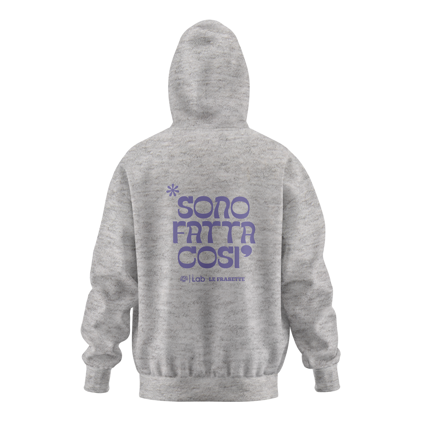 HOODIE SONO FATTA COSI' GRIGIO