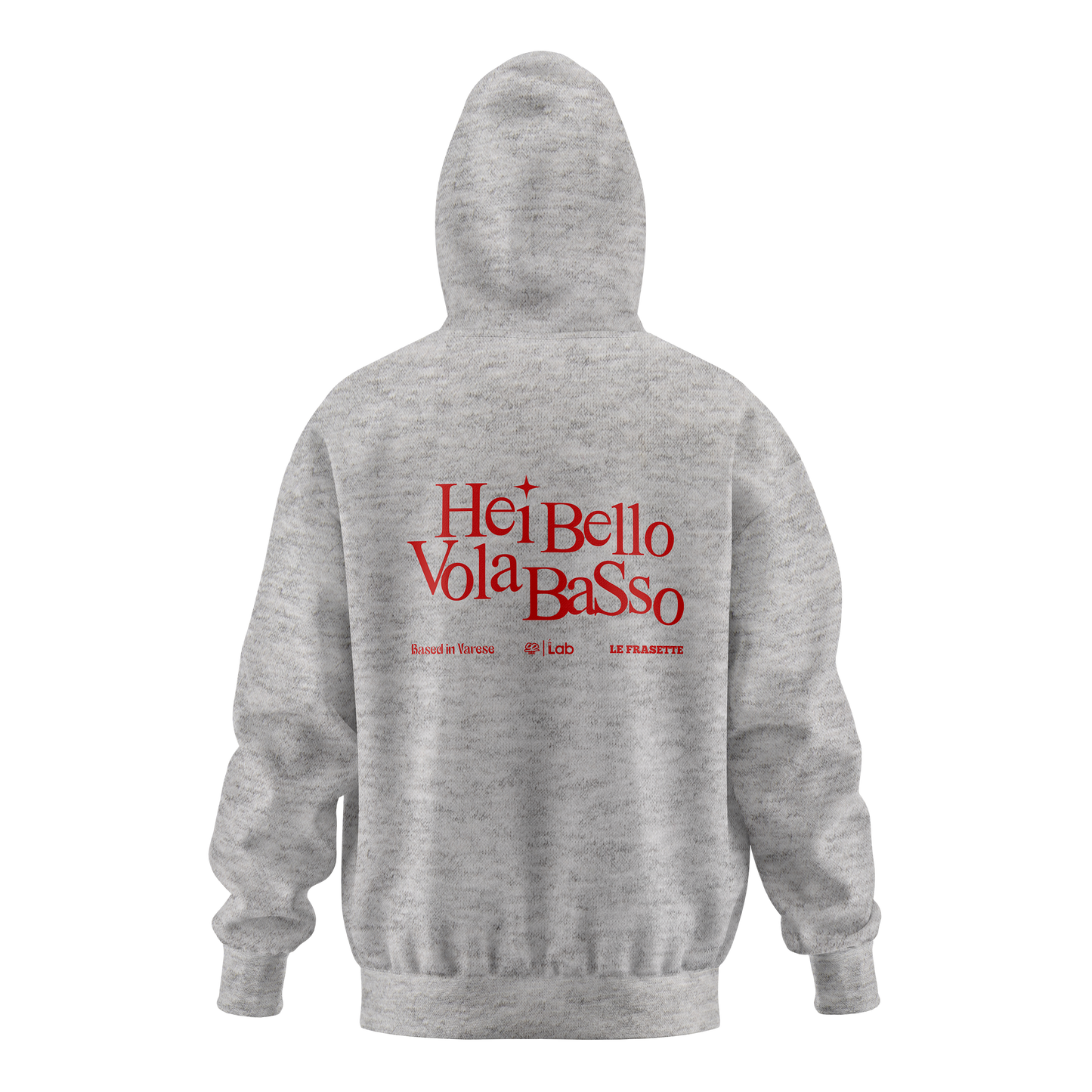 HOODIE HEI BELLO GRIGIO