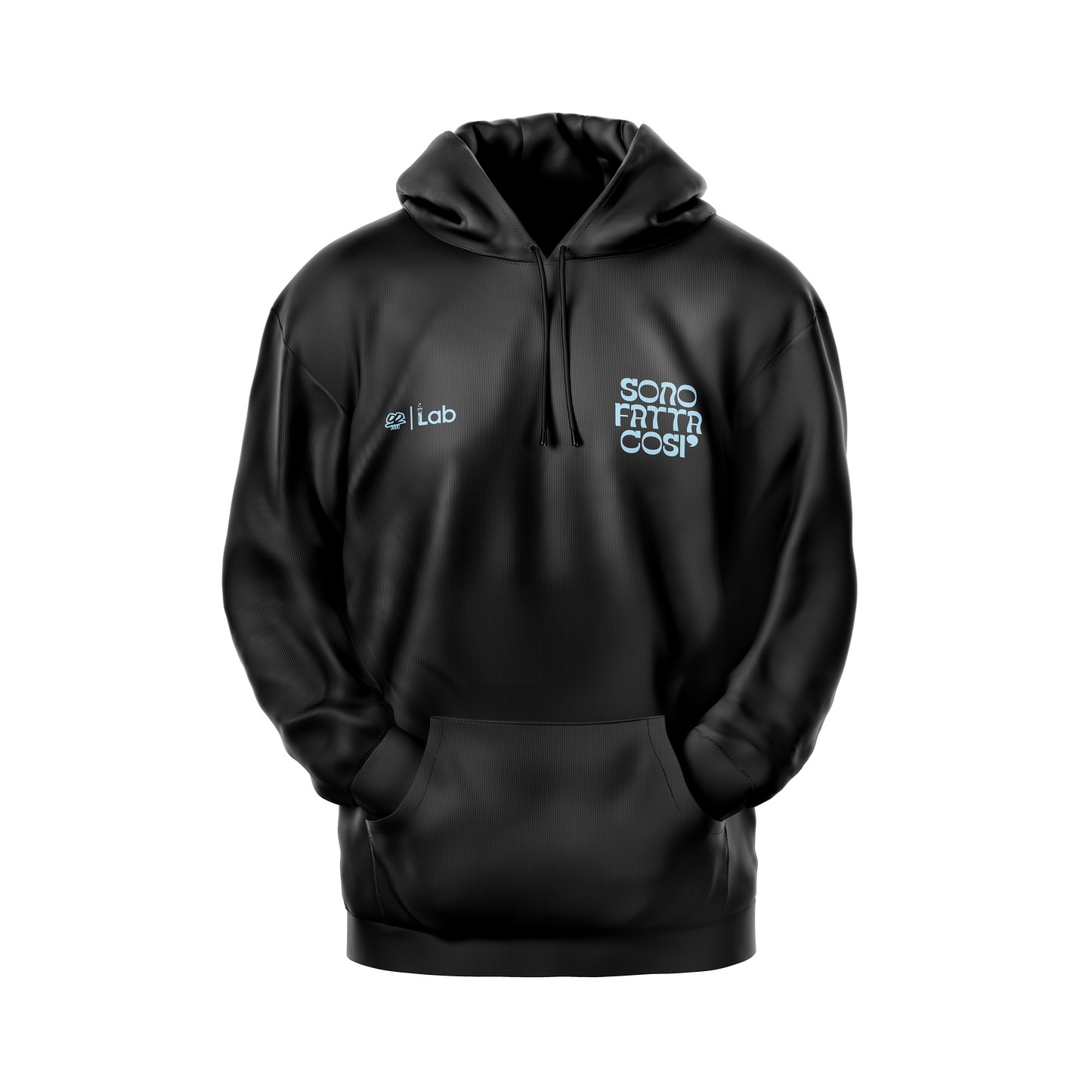 HOODIE SONO FATTA COSI' BLACK