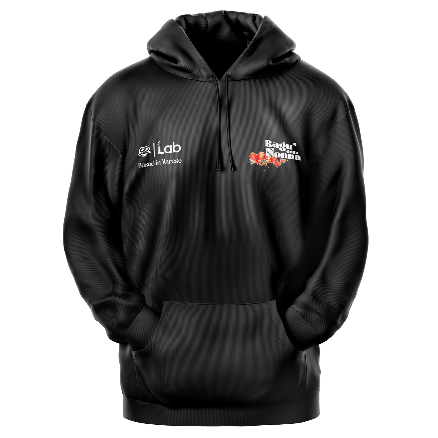 HOODIE RAGU' DELLA NONNA BLACK