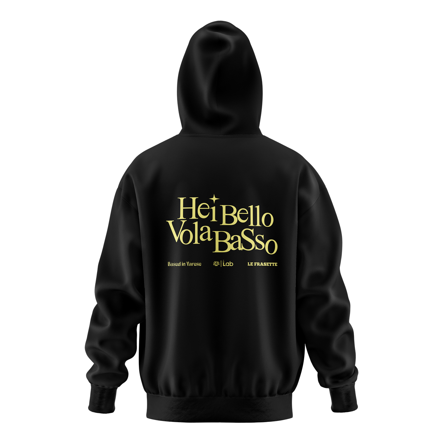 HOODIE HEI BELLO BLACK