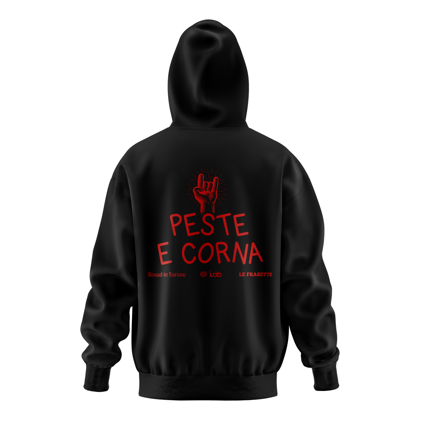 PESTE E CORNA Black