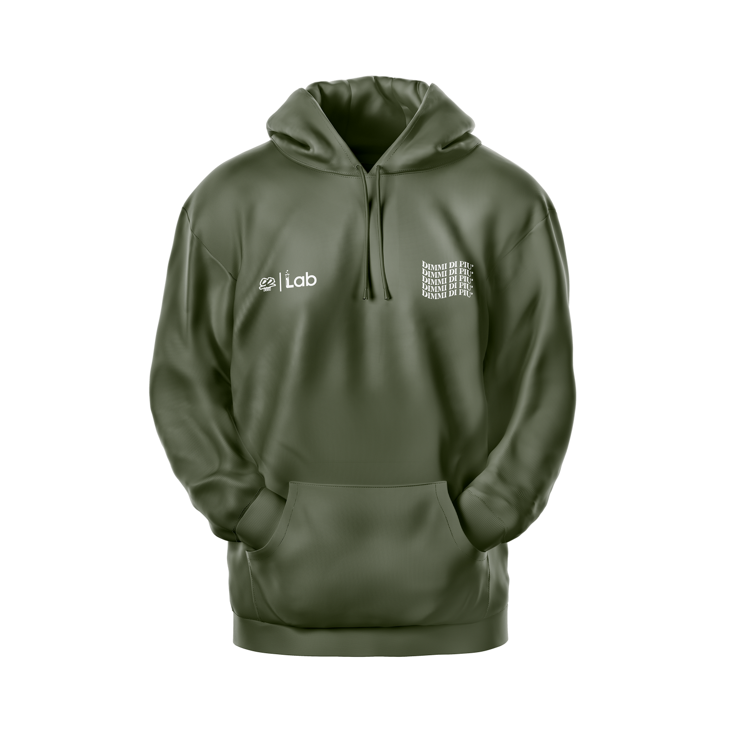 HOODIE DIMMI DI PIU' GREEN