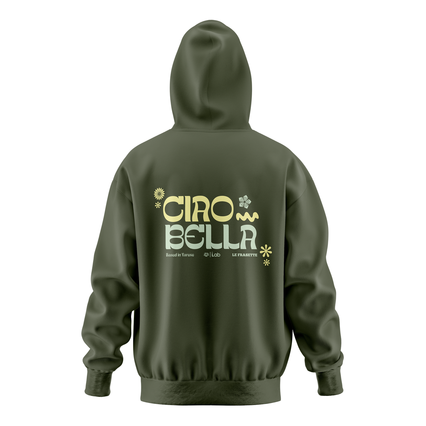 HOODIE CIAO BELLA GREEN