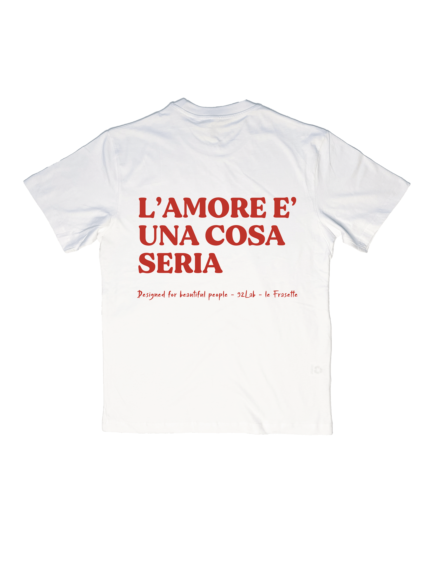 L'AMORE E' UNA COSA SERIA - WHITE