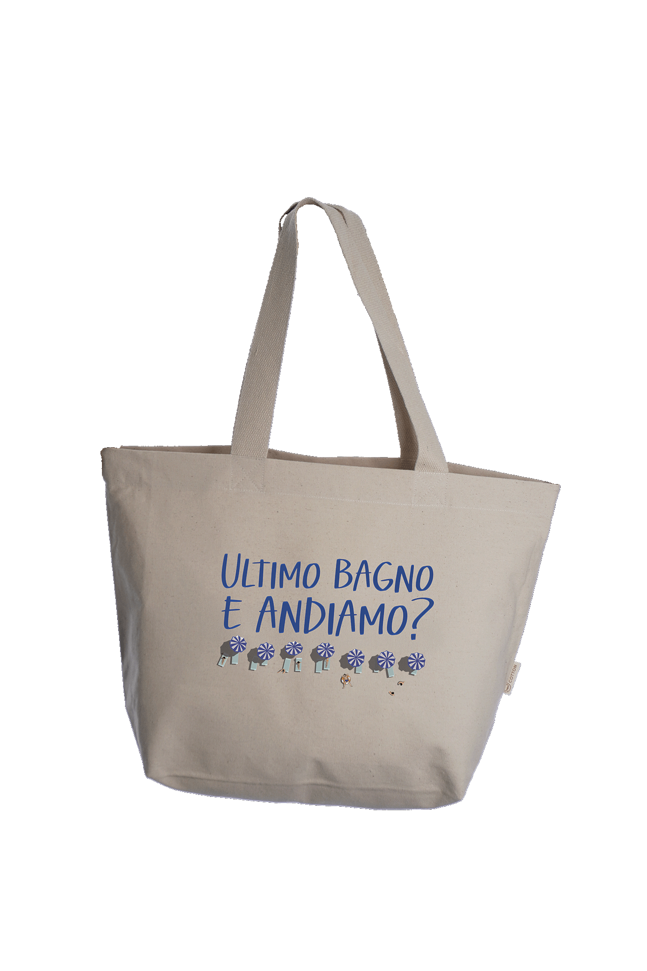 TOTE BAG - ULTIMO BAGNO E ANDIAMO?