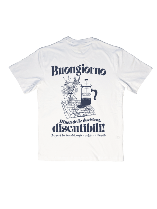 BUONGIORNO, MUSA DELLE DECISIONI DISCUTIBILI - WHITE
