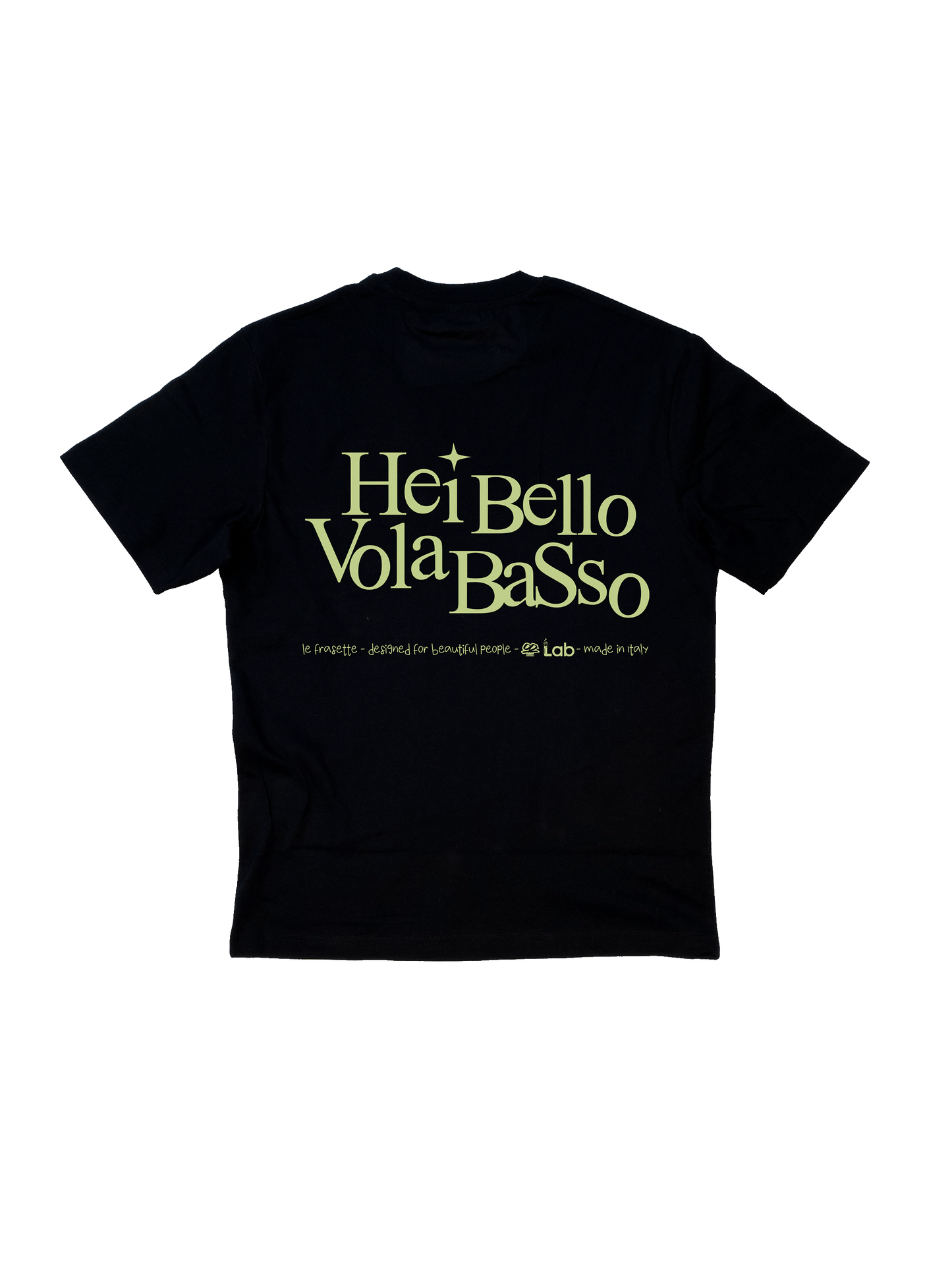 HEI BELLO VOLA BASSO - BLACK