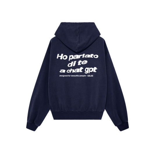 HO PARLATO DI TE A CHAT GPT  - BLU NAVY