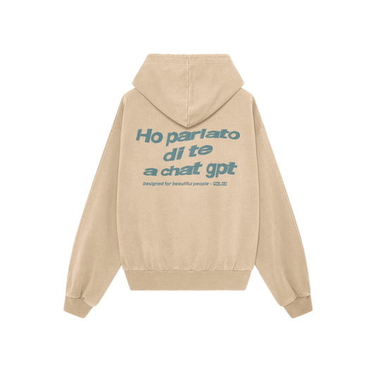 HO PARLATO DI TE A CHAT GPT  - BEIGE