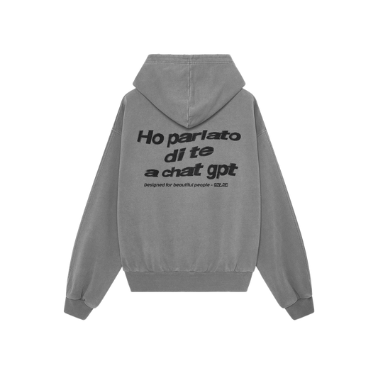 HO PARLATO DI TE A CHAT GPT  - GRAY