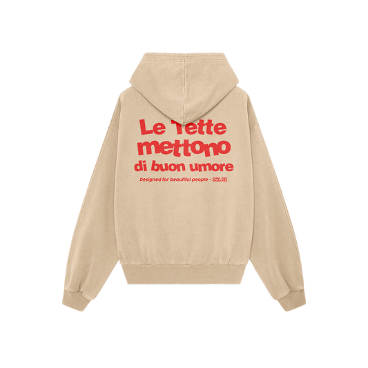 LE TETTE METTONO DI BUON UMORE - BEIGE