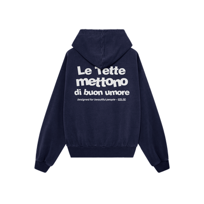 LE TETTE METTONO DI BUON UMORE - BLU NAVY