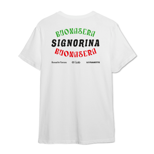 Maglia buonasera white