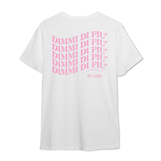 Maglia dimmi di più white