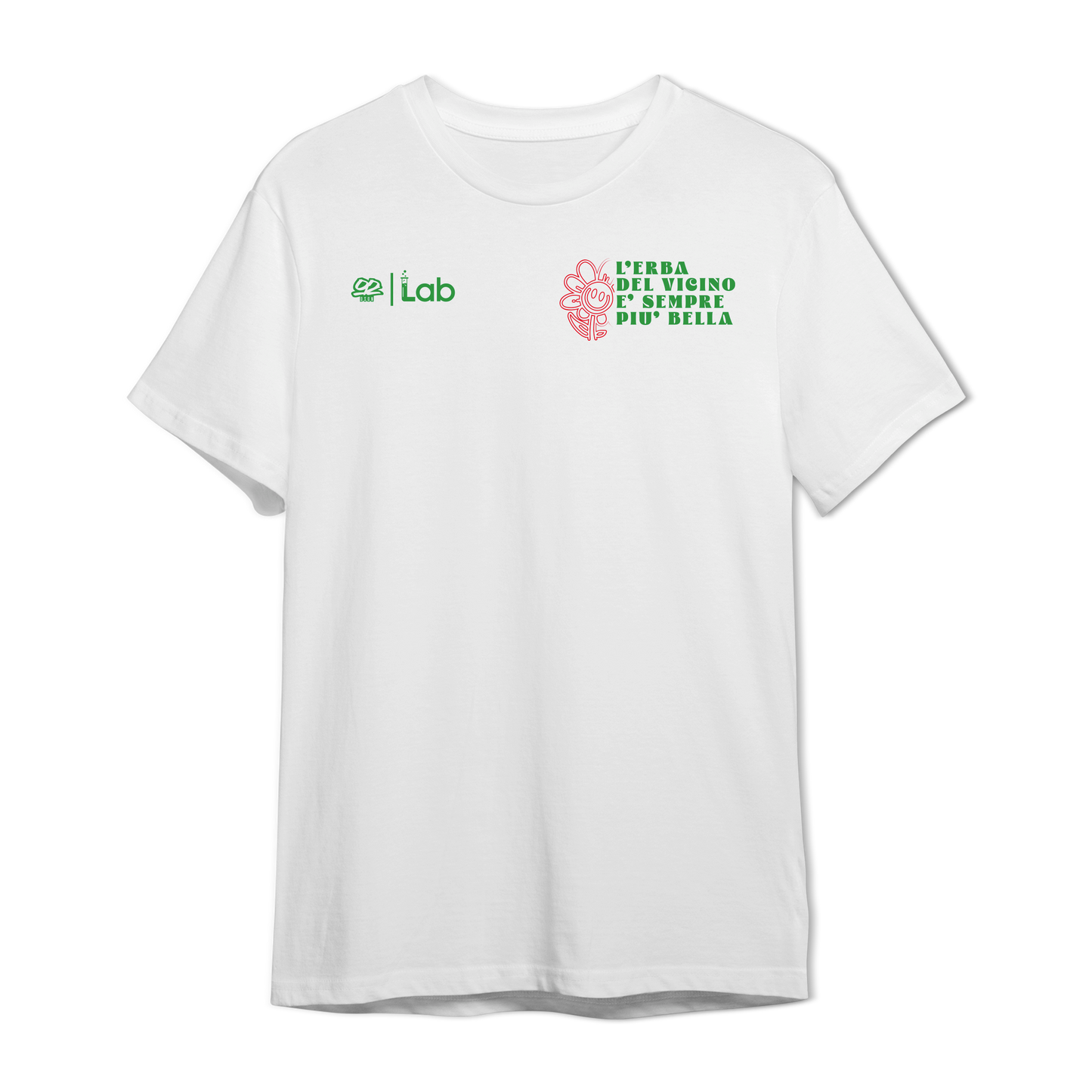 Maglia erba del vicino white