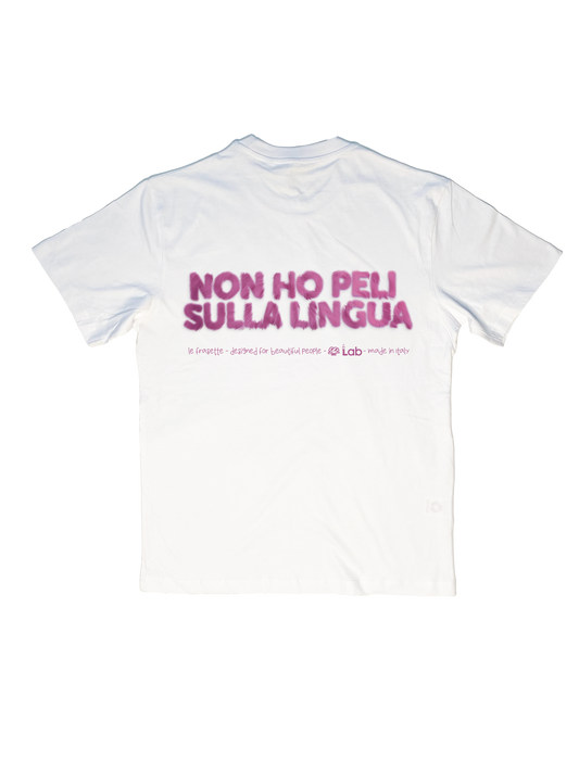 NON HO PELI SULLA LINGUA - WHITE
