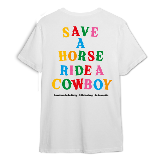 Maglia save a horse ride a cowboy