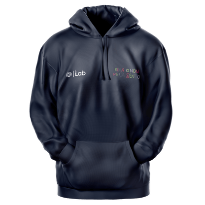 HOODIE REGA' IO NON ME LA SENTO NAVY