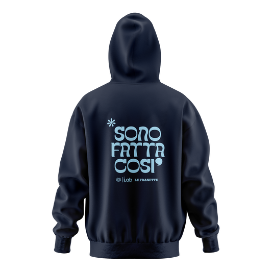 HOODIE SONO FATTA COSI' NAVY