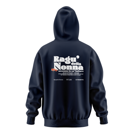 HOODIE RAGU' DELLA NONNA NAVY