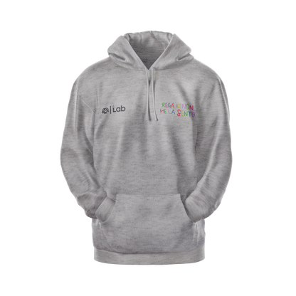 HOODIE REGA' IO NON ME LA SENTO GRIGIO