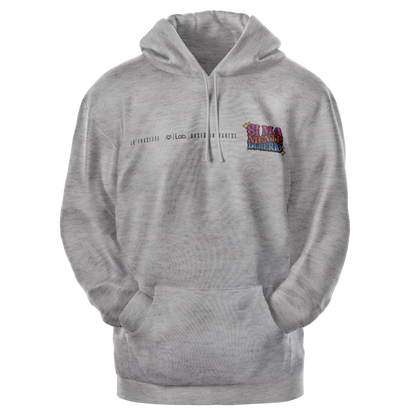 HOODIE SI MA NIENTE DI SERIO GRIGIO