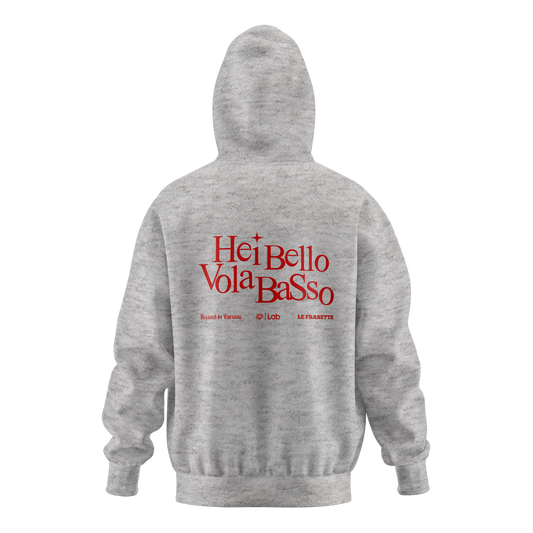 HOODIE HEI BELLO GRIGIO
