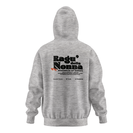 HOODIE RAGU' DELLA NONNA GRIGIO