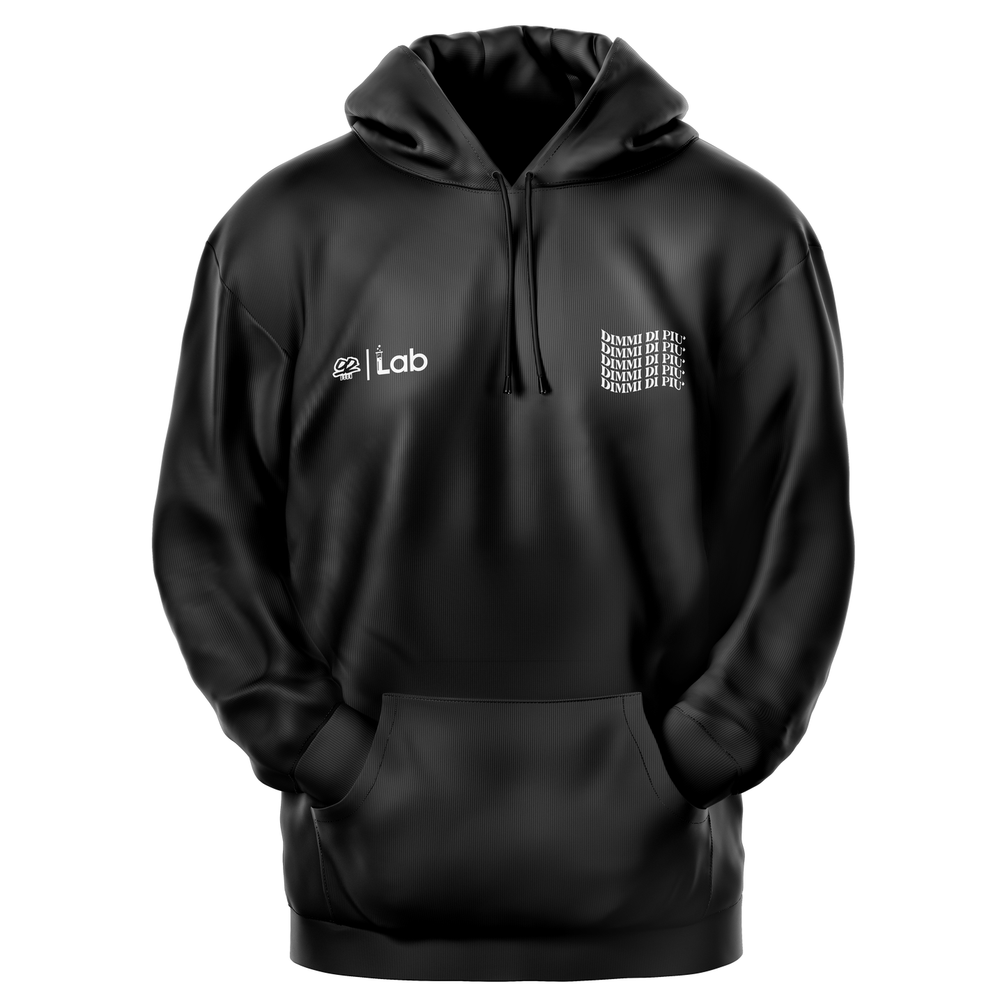HOODIE DIMMI DI PIU' BLACK
