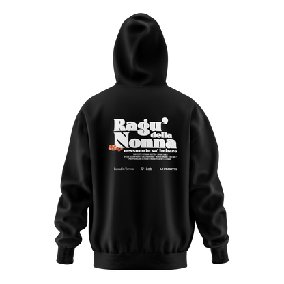 HOODIE RAGU' DELLA NONNA BLACK