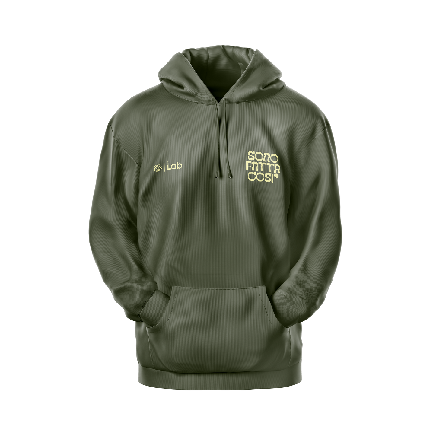 HOODIE SONO FATTA COSI' GREEN