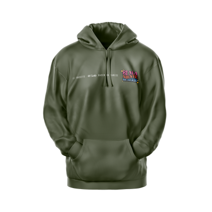 HOODIE SI MA NIENTE DI SERIO GREEN